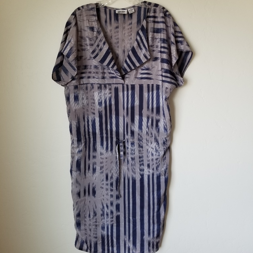 3/$20 SALE IBIZIA - Striped Cover-up/Dress
